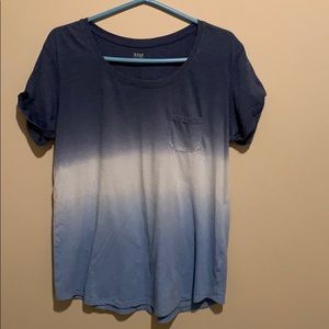 a.n.a blue ombré t shirt